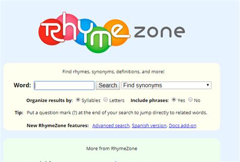 rhymerzone|rhymezone software download.